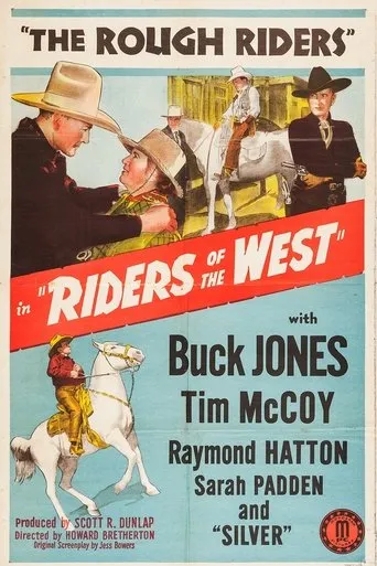Póster de Riders of the West