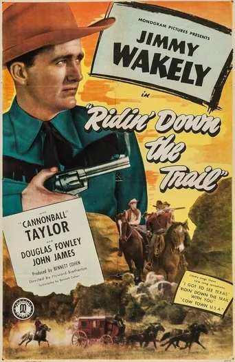 Póster de Ridin' Down the Trail