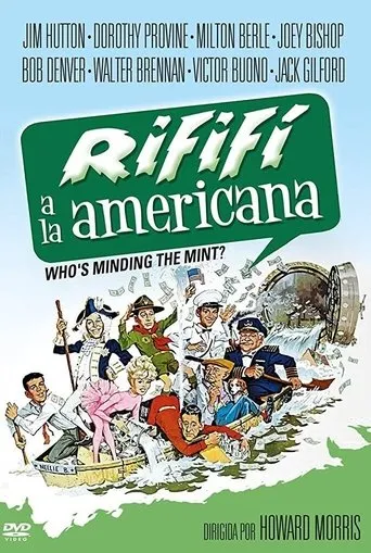 Póster de Rififí a la americana