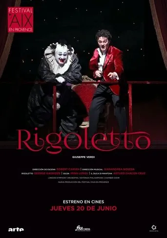 Póster de Rigoletto - Festival d'Aix-en-Provence