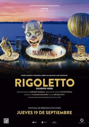 Póster de Rigoletto (ópera en cines)