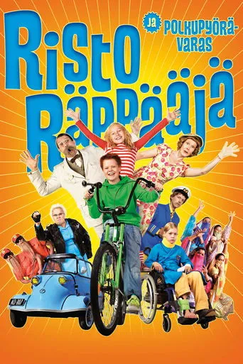 Póster de Risto Räppääjä ja polkupyörävaras