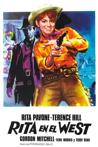 Póster de Rita en el West (1967) con Lucio Dalla como Fitzgerald Scott IF: Francis Fitzgerald Grotz