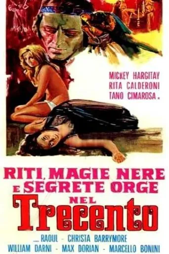 Póster de Ritos, magia negra y orgias secretas en el siglo XVI