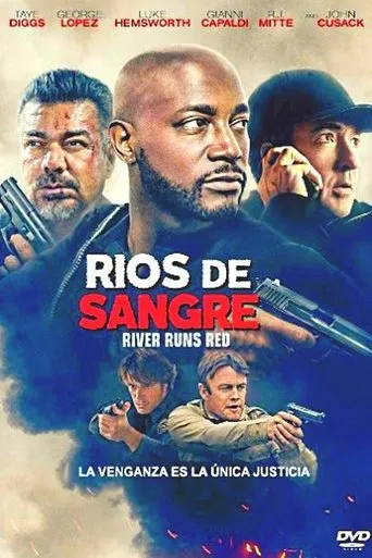 Póster de Ríos de sangre (2018) con John D. Hickman como Officer Tom