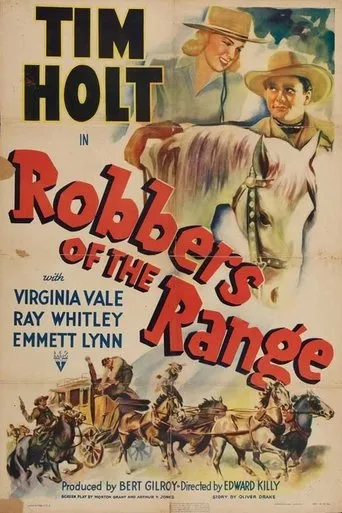 Póster de Robbers of the Range