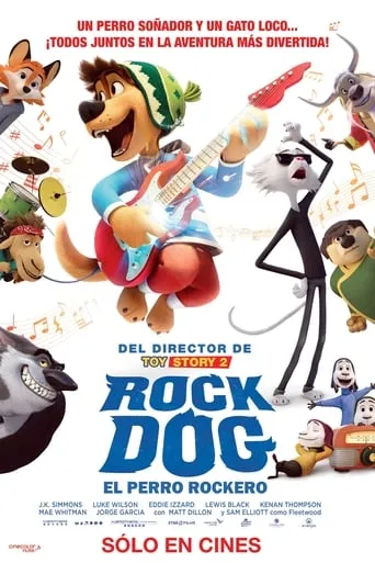 Póster de Rock Dog: el poder de la música