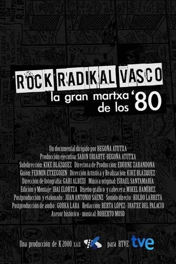 Póster de Rock Radikal Vasco: La gran martxa de los 80