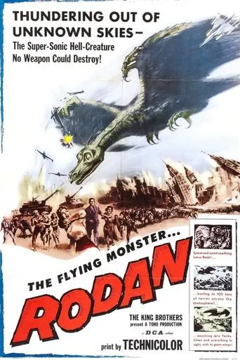 Póster de Rodan! The Flying Monster!