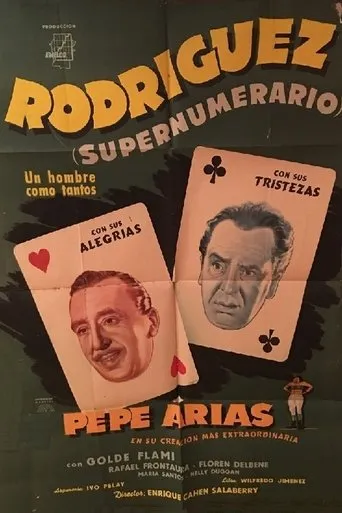 Póster de Rodríguez supernumerario