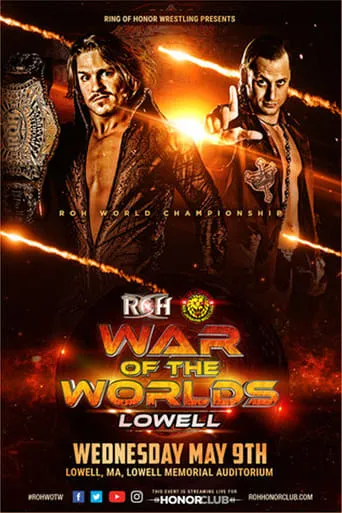 Póster de ROH & NJPW: War of The Worlds - Lowell
