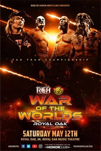 Póster de ROH & NJPW: War of The Worlds - Royal Oak