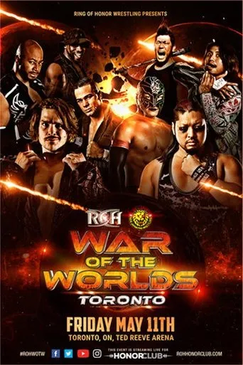 Póster de ROH & NJPW: War of The Worlds - Toronto