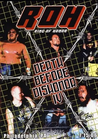 Póster de ROH: Death Before Dishonor IV