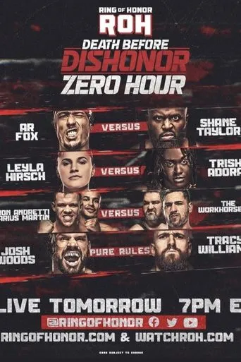 Póster de ROH: Death Before Dishonor Zero Hour
