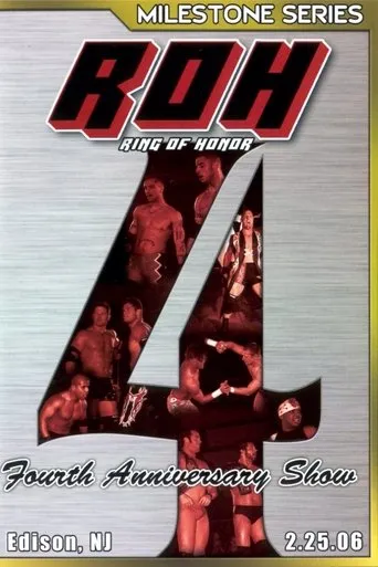 Póster de ROH: Fourth Anniversary Show