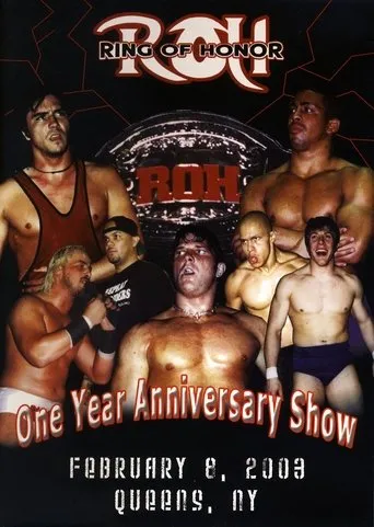 Póster de ROH: One Year Anniversary Show