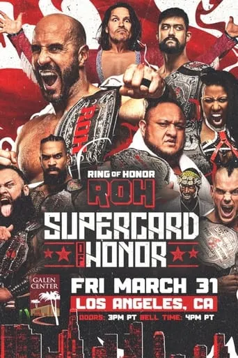 Póster de ROH: Supercard of Honor