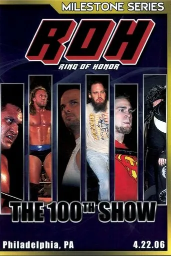 Póster de ROH: The 100th Show