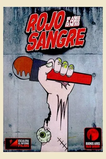 Póster de Rojo Sangre: 10 años a puro género