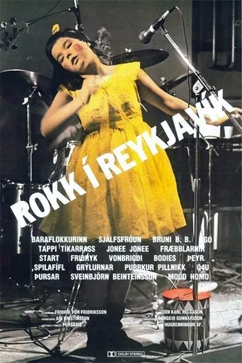 Póster de Rokk í Reykjavík