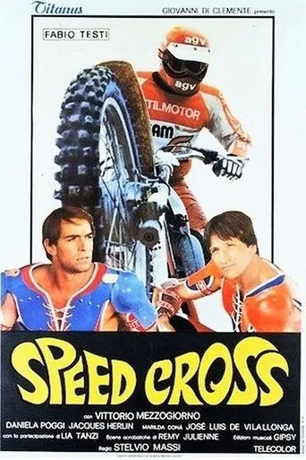 Póster de Roller Cross (1980) con Guerrino Crivello