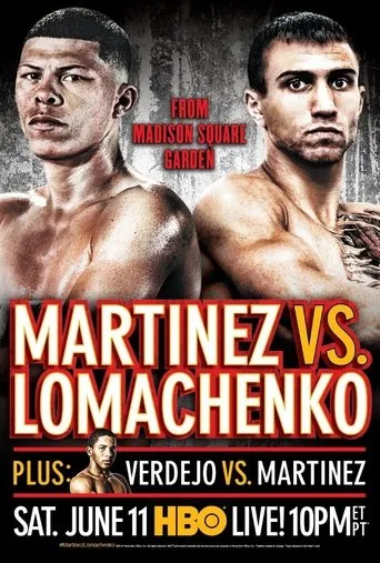 Póster de Roman Martinez vs. Vasyl Lomachenko