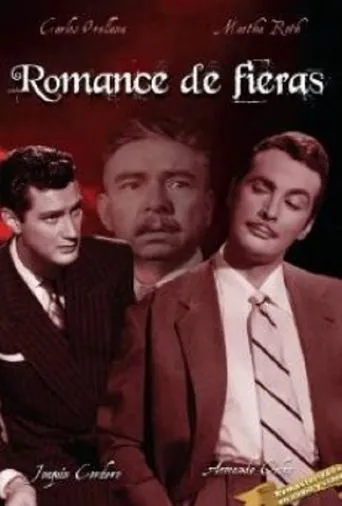 Póster de Romance de fieras
