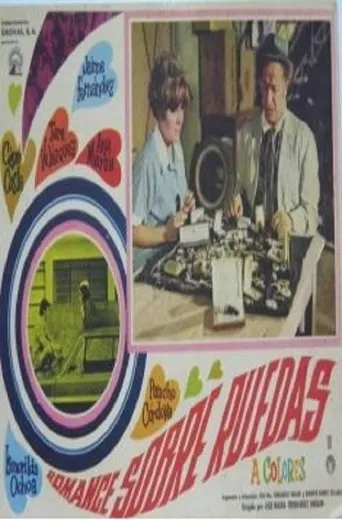 Póster de Romance sobre ruedas
