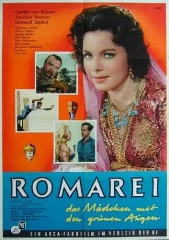 Póster de Romarei, das Mädchen mit den grünen Augen