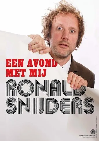 Póster de Ronald Snijders: Een Avond met Mij