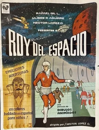 Póster de Roy del espacio