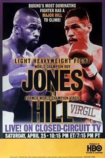 Póster de Roy Jones Jr. vs. Virgil Hill