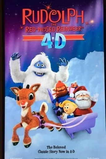 Póster de Rudolph the Red-Nosed Reindeer 4D Attraction