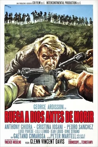 Póster de Ruega a Dios antes de morir (1968) con George Ardisson como Cjamango McDonald