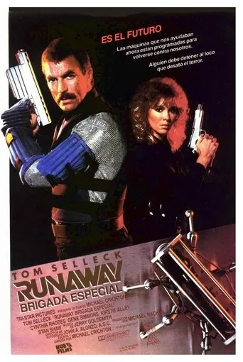 Póster de Runaway: Brigada especial (1984) con Babs Chula como Construction Foreperson