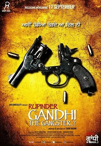 Póster de Rupinder Gandhi The Gangster..?