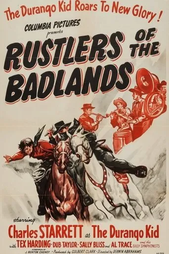 Póster de Rustlers of the Badlands