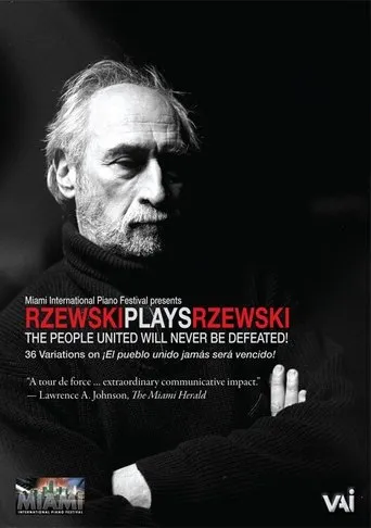 Póster de Rzewski Plays Rzewski