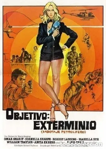 Póster de Sabotaje petrolífero