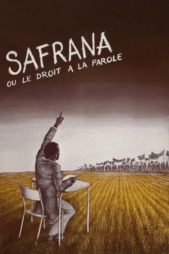 Póster de Safrana ou le droit à la parole