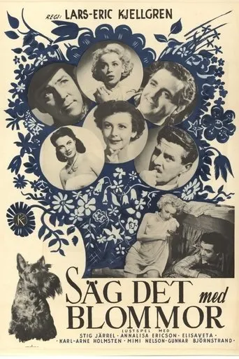 Póster de Säg det med blommor