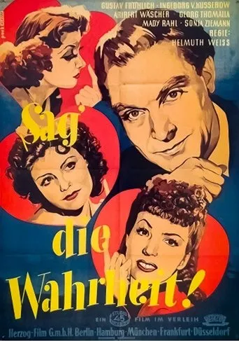 Póster de Sag die Wahrheit