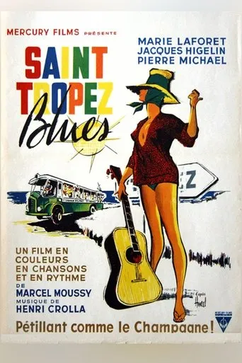 Póster de Saint-Tropez Blues