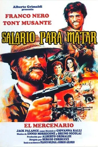 Póster de Salario para matar (1968) con Alejandro de Enciso como Juan