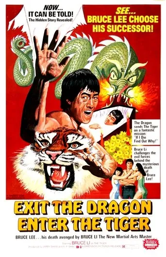 Póster de Sale el Dragón, entra el Tigre