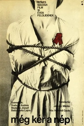 Póster de Salmo rojo (1972) con Mari Csomós como Maid