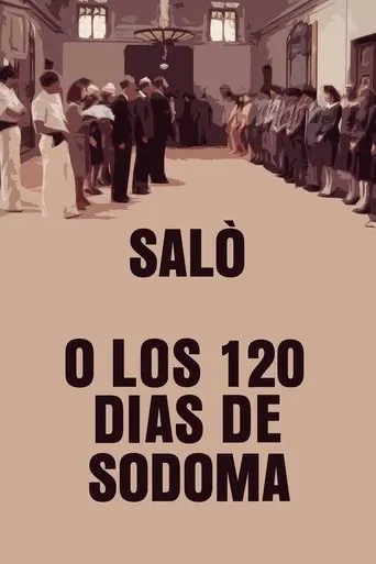 Póster de Saló, o los 120 días de Sodoma