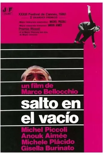 Póster de Salto nel vuoto