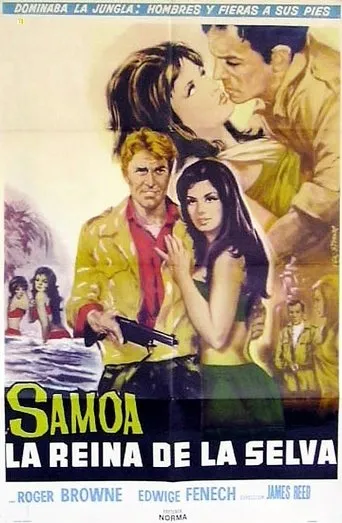 Póster de Samoa, la reina de la selva